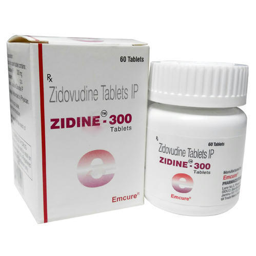 Zidine 300mg Tablet - 300mg Dosage, Antiretroviral Treatment for HIV Infection, 60 Tablets per Bottle, Suitable for Adults, Teenagers, and Women