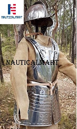 Nauticalmart Medieval Larp Fantasy Costume Steel Armour Cuirass Breastplate