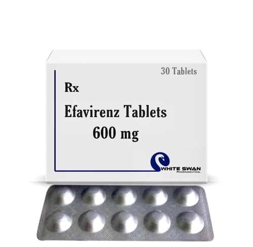 Efavirenz Tablets - 30 Count Box | Effective HIV Treatment, Physician-Directed Dosage, Store in Cool & Dry Place