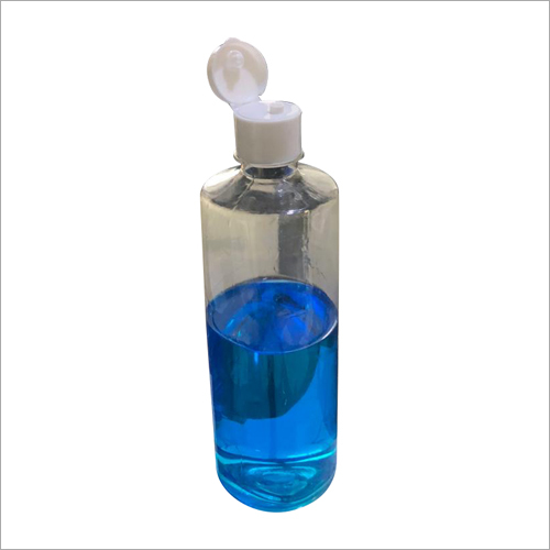 500 ml Hand Sanitizer Pet Bottle - Plastic, Round Shape, Transparent | Robust, Moisture Resistant, High Durability, Easy Grip Dispensing