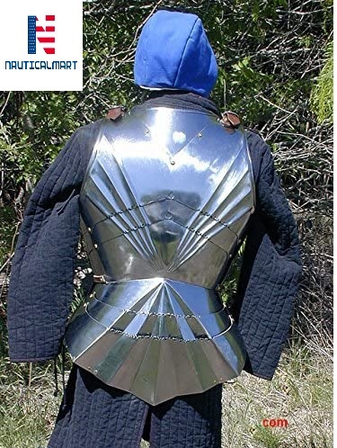 Steel Nauticalmart Gothic Half-armor Medieval Breastplate Wearable - Larp