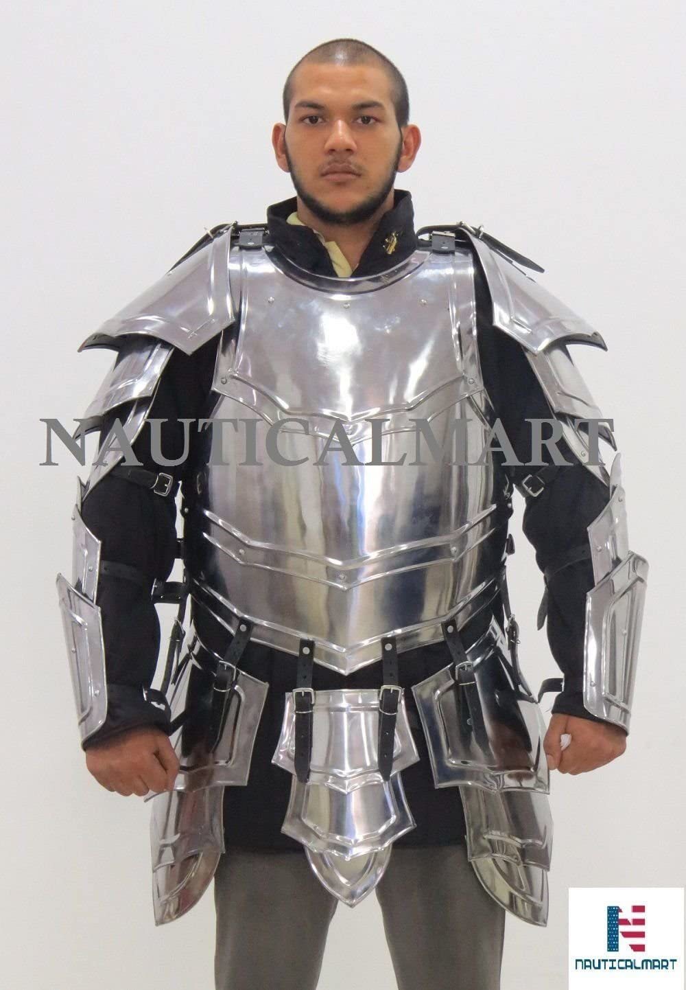 Nauticalmart Larp Armor Cuirass Medieval Steel Breastplate