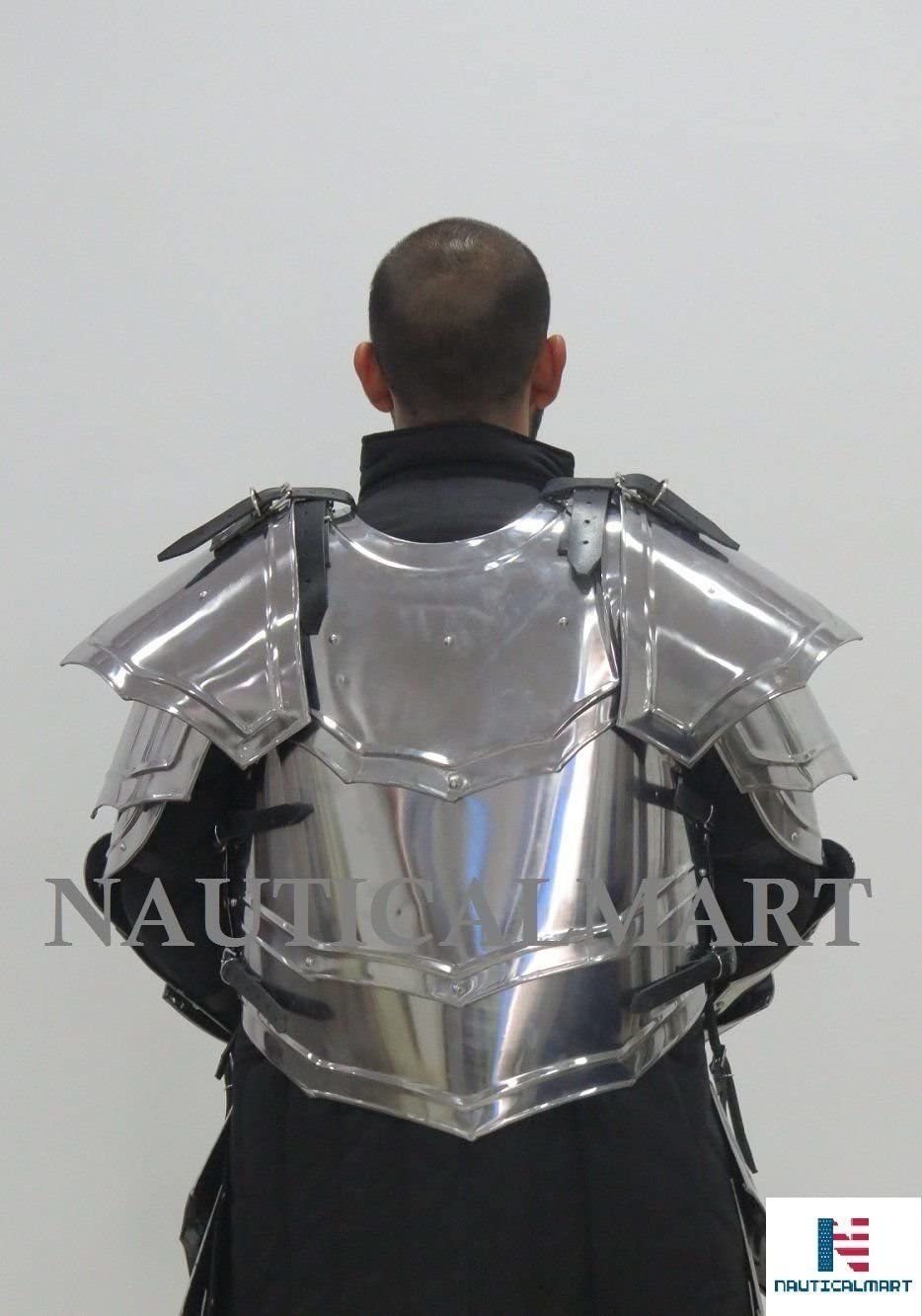 Nauticalmart Larp Armor Cuirass Medieval Steel Breastplate