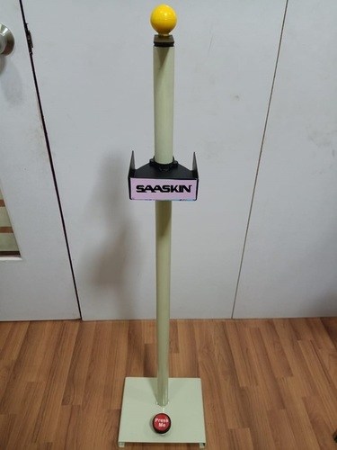 बेज फुट ऑपरेटेड हैंड सैनिटाइज़र