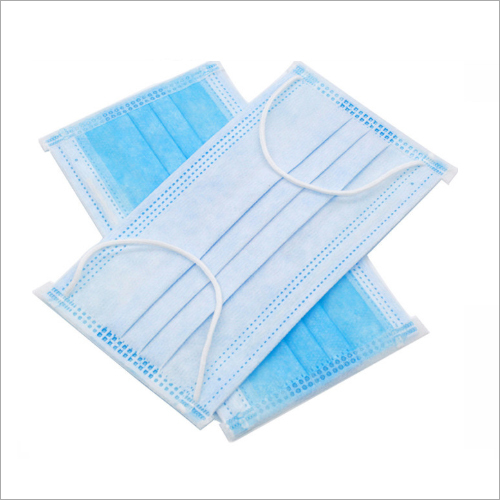 Protective Disposable Mask - Non Woven Material, Standard Size | Unisex Application for Hospitals, Clinics, Labs, Germ Protection