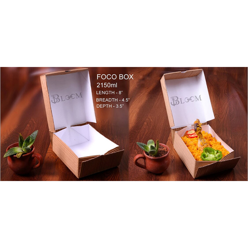 Square 2150Ml Foco Packaging Box