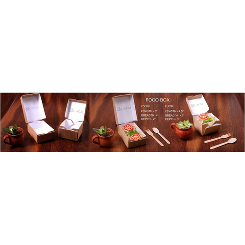 Square 750Ml Or 700 Ml Foco Packaging Box