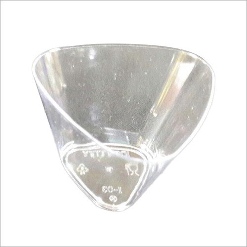 डिस्पोजेबल प्लास्टिक क्रिस्टल मूस कप