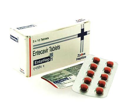 एंटहेप 1mg सामग्री: एंटेकाविर