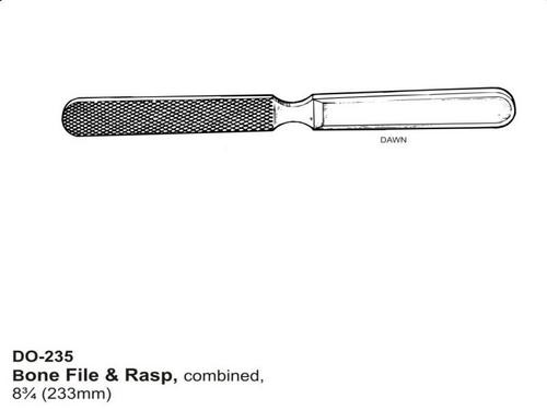 स्टील बोन फाइल और रास्पा