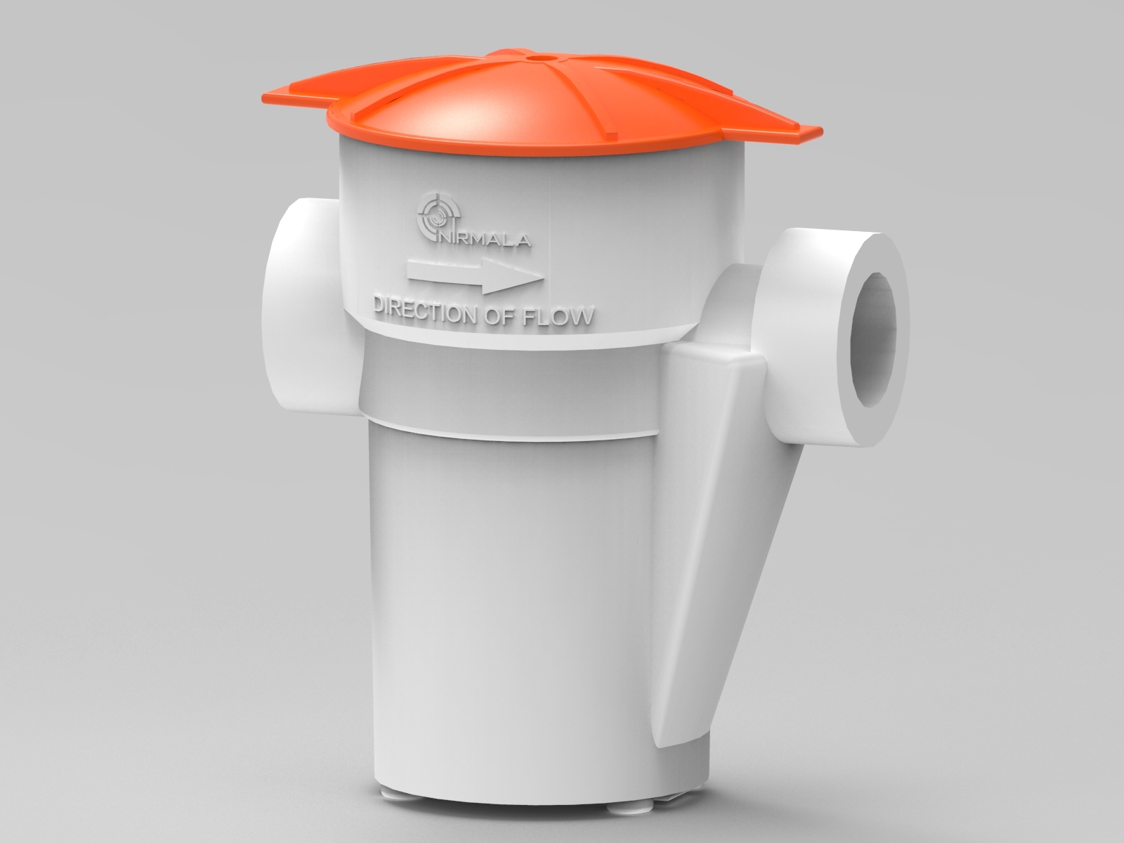 Pp Basket Strainer - Polypropylene & Pvdf, 2" Size, White Color | Flanged & Threaded Connection, Medium Pressure, Self-priming Design