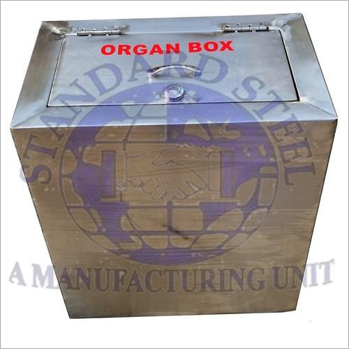 Mortuary Organ Box - Premium Quality Wood, Compact Size | Ideal for Organ Transport and Storage