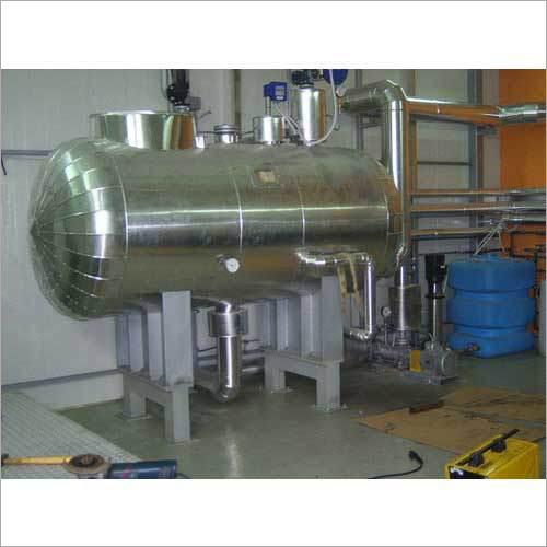 Steam Headers - Customized Dimensions, Stainless Steel | 150 PSI Pressure Rating, 450°F Temperature Rating, Flanged Connections, Fiberglass Insulation, Polished Finish