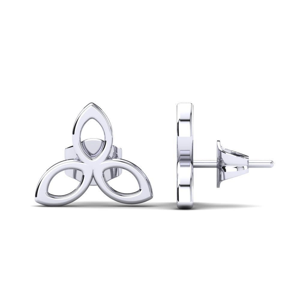 Silver Charm Earring Gender: Women