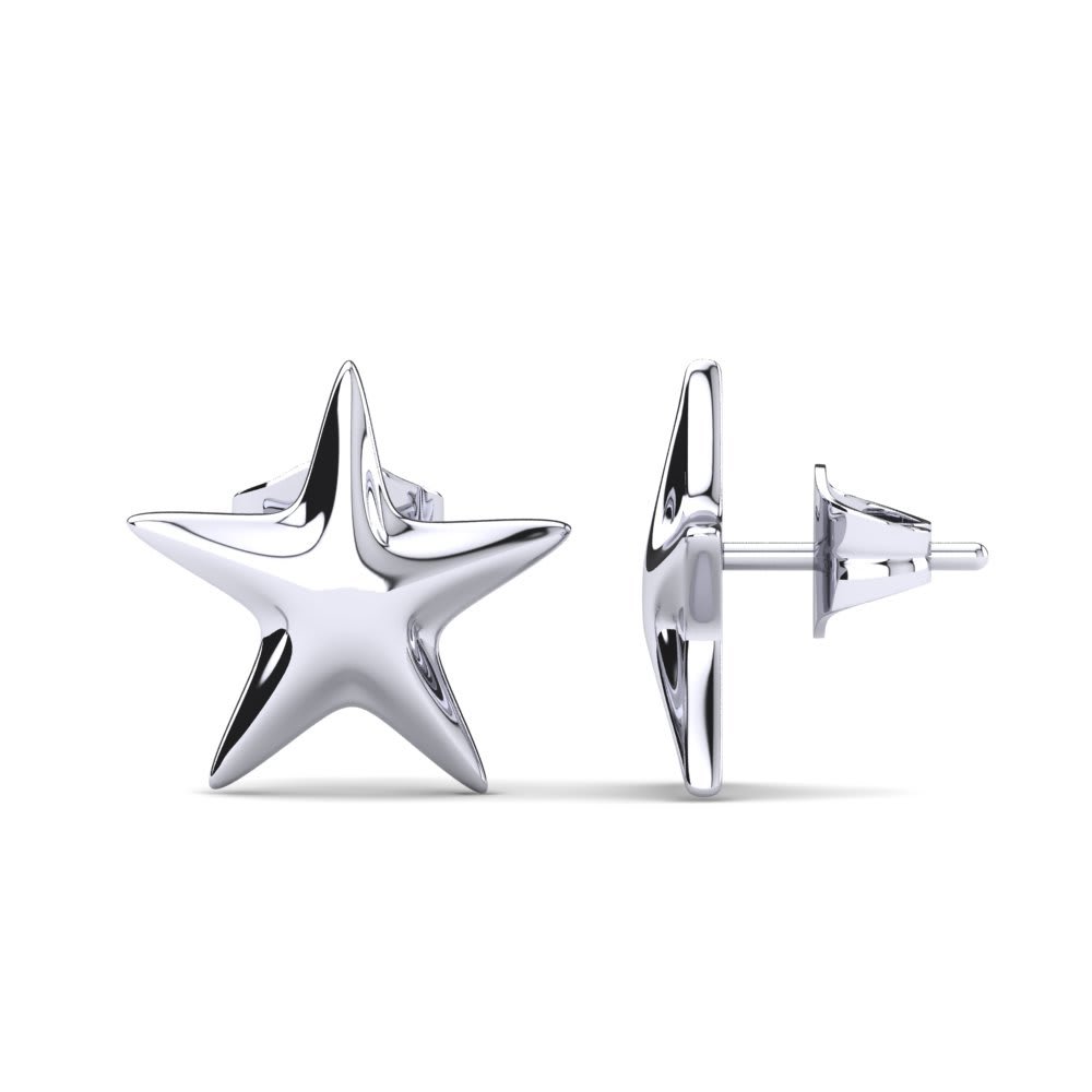 Silver Charm Earring Gender: Women