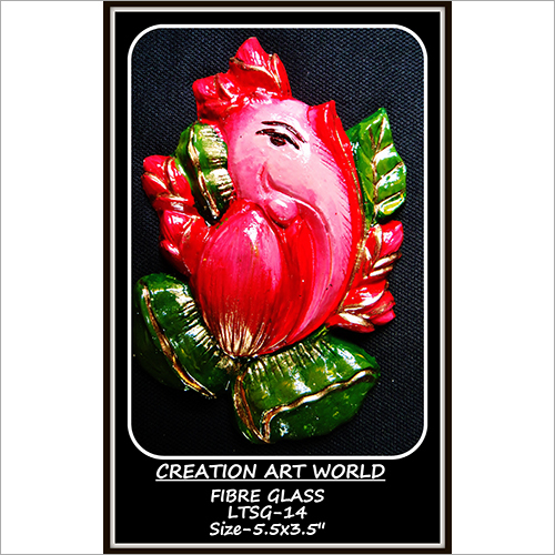 लोटस डिज़ाइन गणेश वॉल हैंगिंग