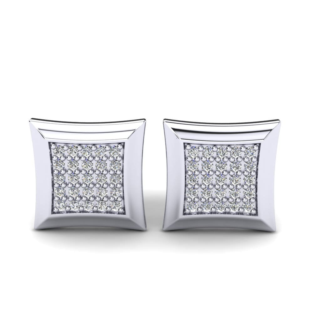 92.5 Silver Ear Studs Gender: Women