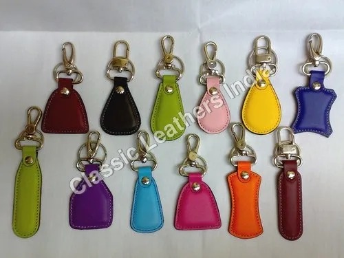 Leatherette Leather Key Ring