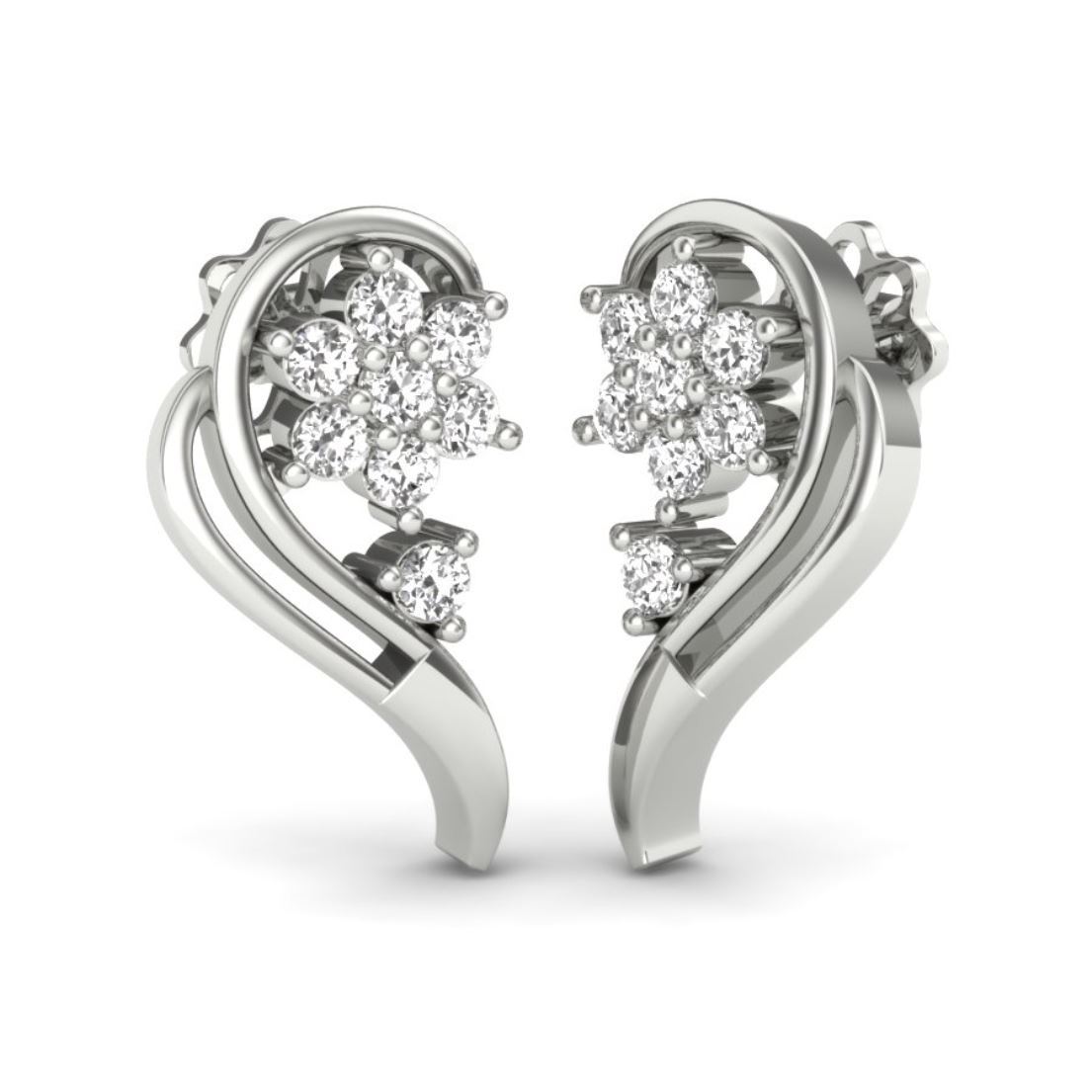 Cubic Zirconia Stud Earrings Gender: Women