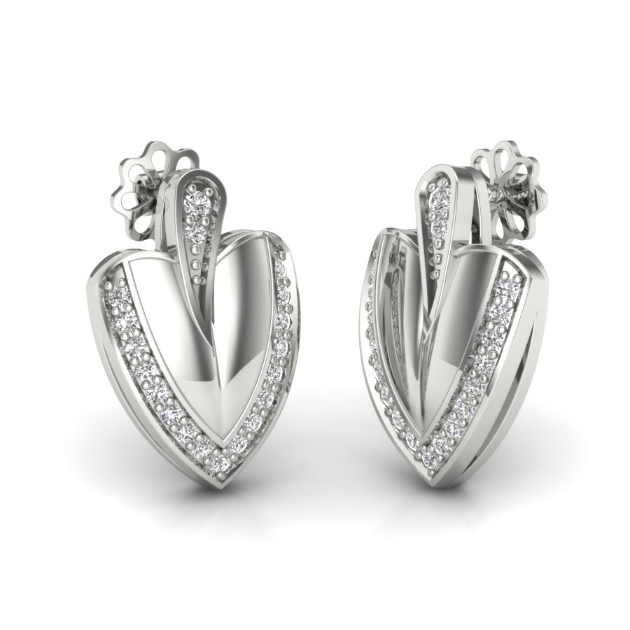 Silver Stud Earrings Gender: Women