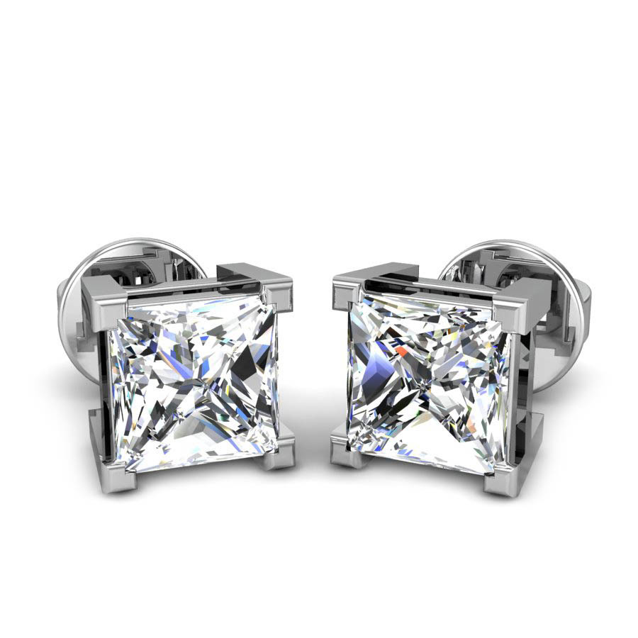 Silver Stud Earrings Gender: Women