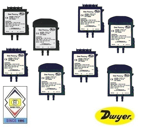 Dwyer 616kd-03-v Differential Pressure Transmitter Measure Pressure Of: Gas
