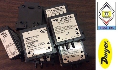 Dwyer 616kd-04-v Differential Pressure Transmitter 0 To 10 In W.c Measure Pressure Of: Gas