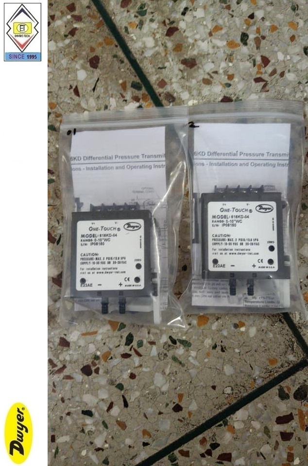 Dwyer Instruments 616kd-07-v Differential Pressure Transmitter