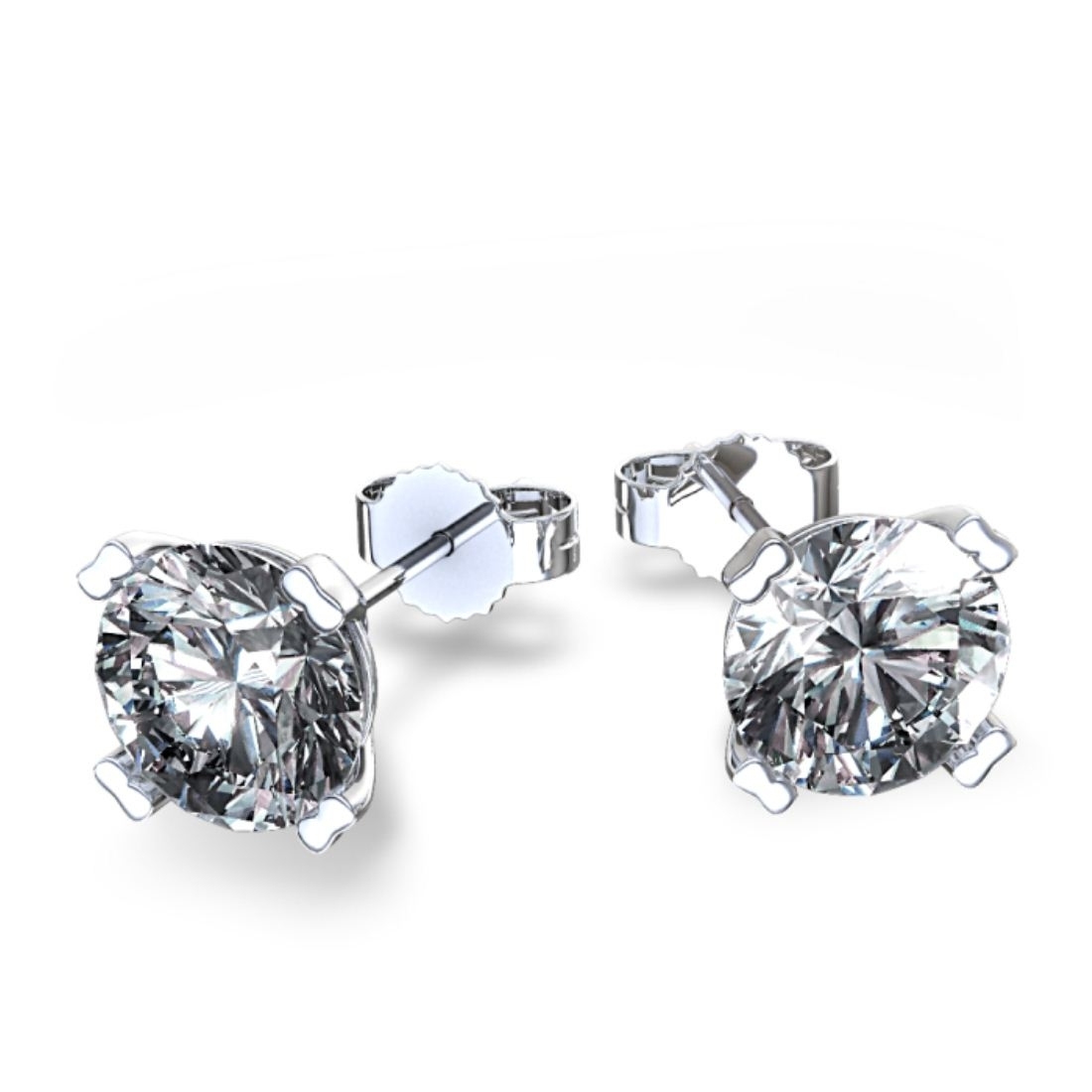 Silver 92.5 Ear Studs Gender: Women