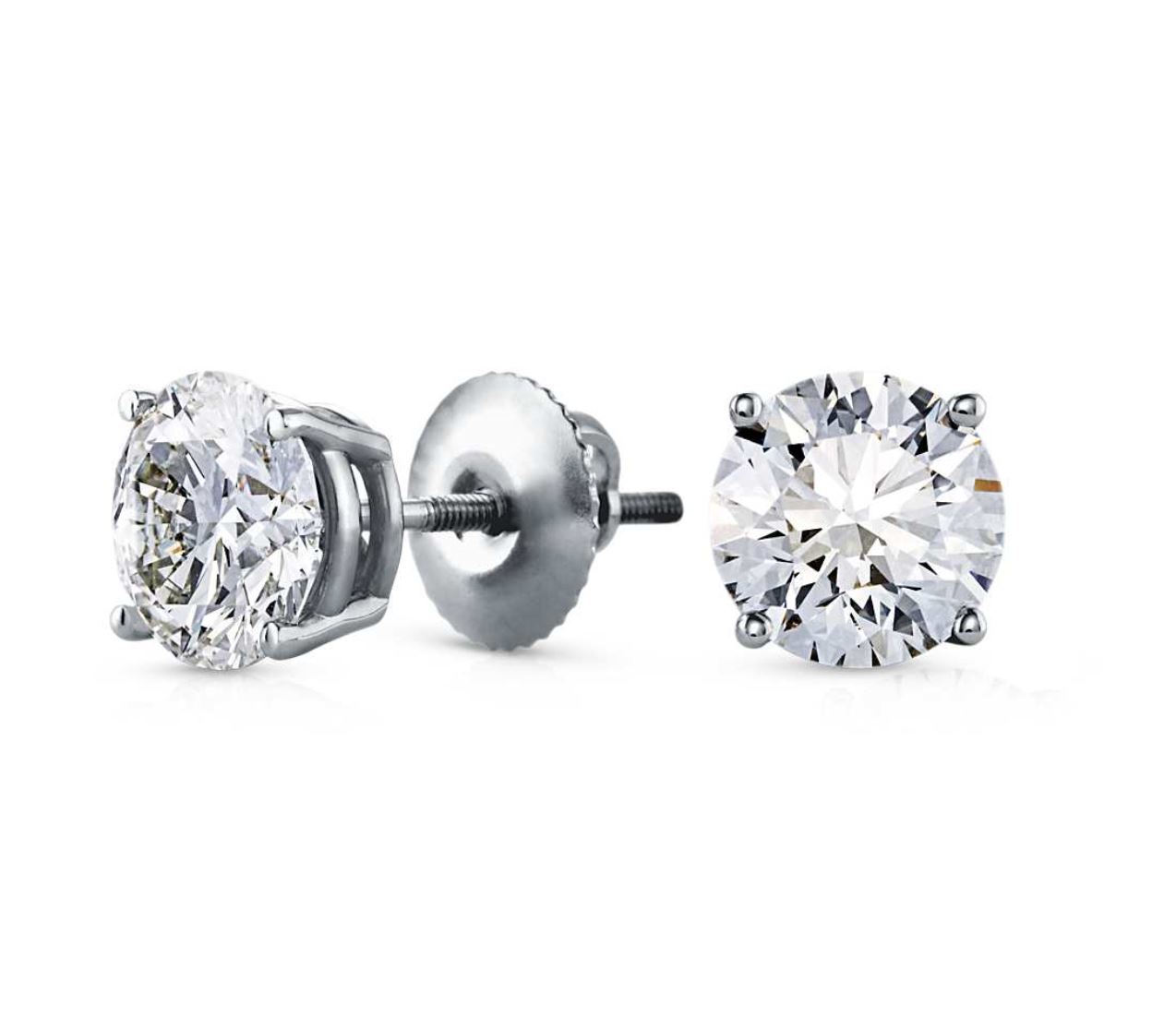 Silver Stud Earrings Gender: Women