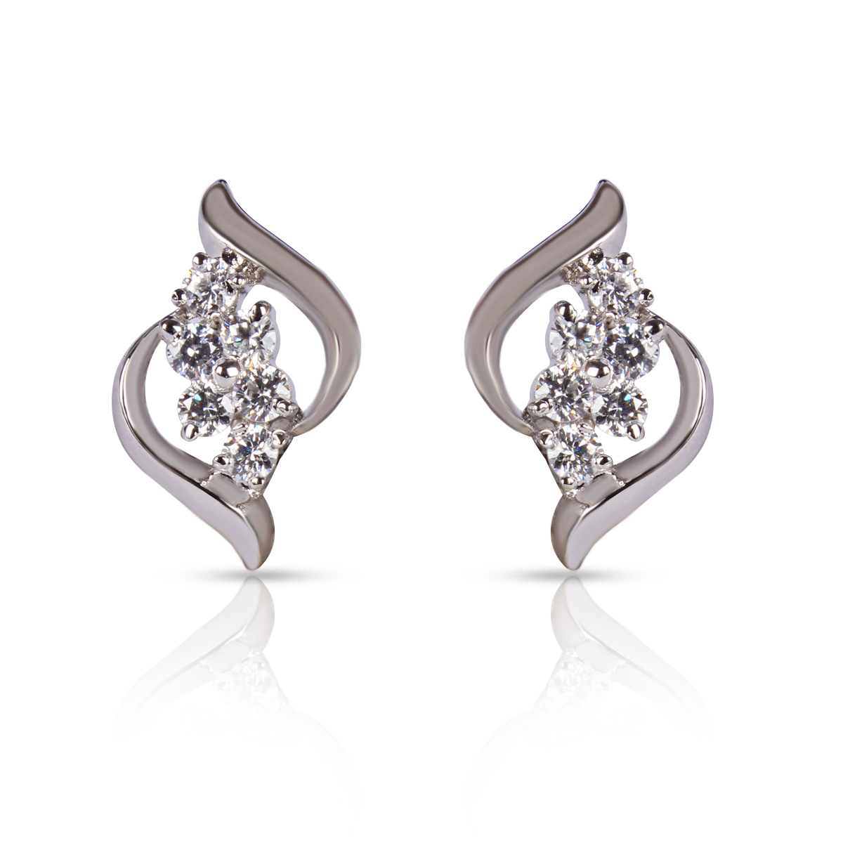 Silver Stud Earrings Gender: Women