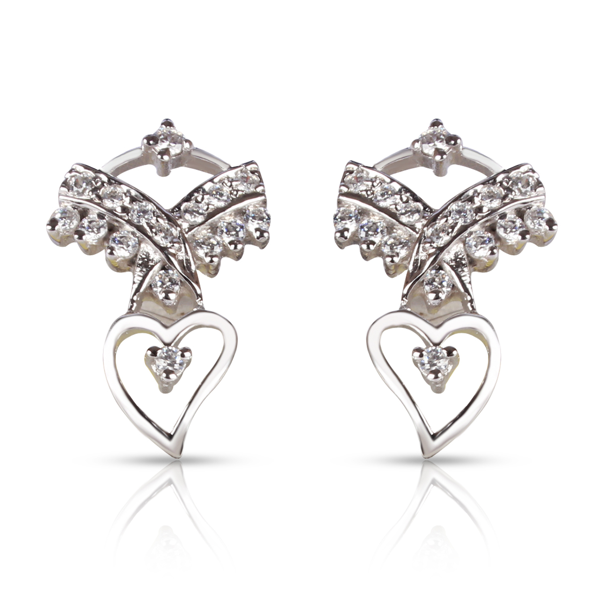 Sterling Silver Stud Earrings Gender: Women