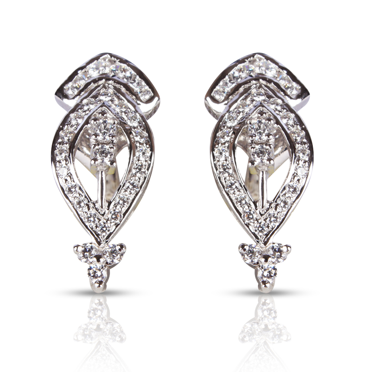 Sterling Silver Stud Earrings Gender: Women