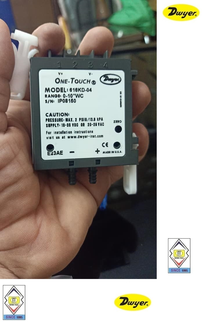 Dwyer 616kd-a-02 Differential Pressure Transmitter Accuracy: A 0.25 %