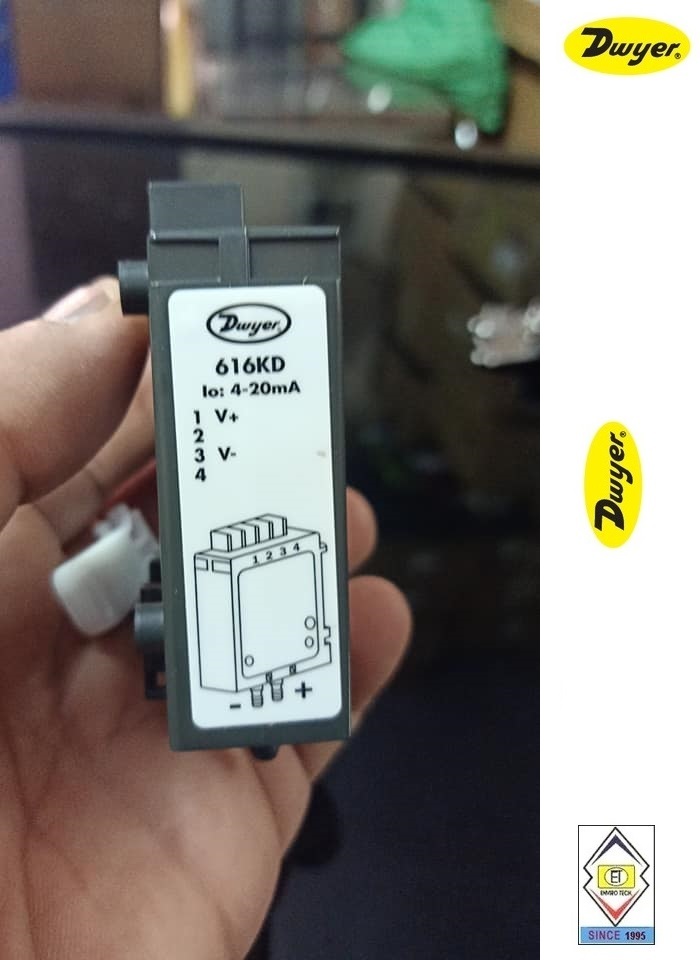 Dwyer 616kd-a-02-v Differential Pressure Transmitter Accuracy: +/-0.25% F.s.