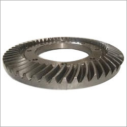 Spiral Bevel Gear - Stainless Steel, Brown Color | Semi-Automatic, ISO 1328-1 Accuracy, Suitable for Power Transmission in Industrial Machinery