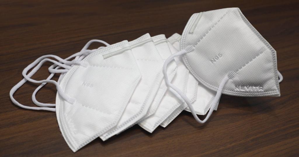 N95 Face Mask - Iso & Ce Certified | Nabl Lab Tested, Superior Quality, All Certificates Available
