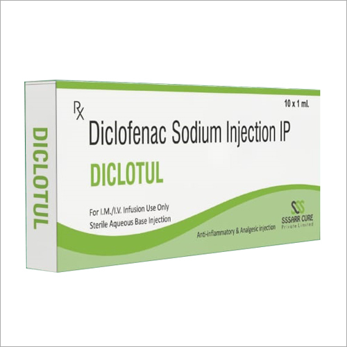 Diclofenac Sodium Injection IP - 75mg Liquid, Anti-Inflammatory Painkiller for Arthritis & Sports Injuries