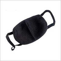 ब्लैक कॉटन मास्क लिंग: यूनिसेक्स