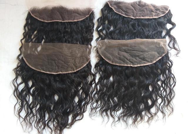Raw Wavy Transparent Frontal Lace Application: Profesional