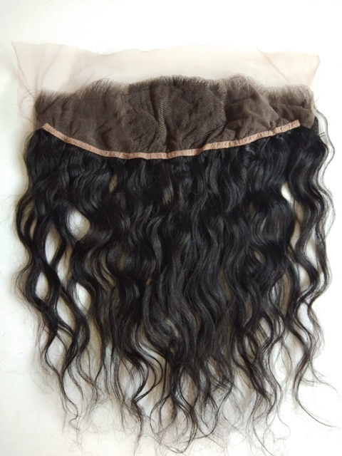 Raw Wavy Transparent Frontal Lace Application: Profesional
