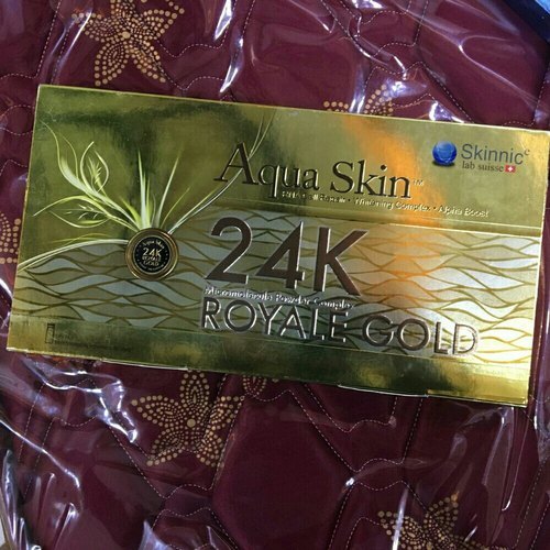 Aquaskin 24K Royal Gold Glutathione Injections - Age Group: After 12 Years Old Age People Can Start Using