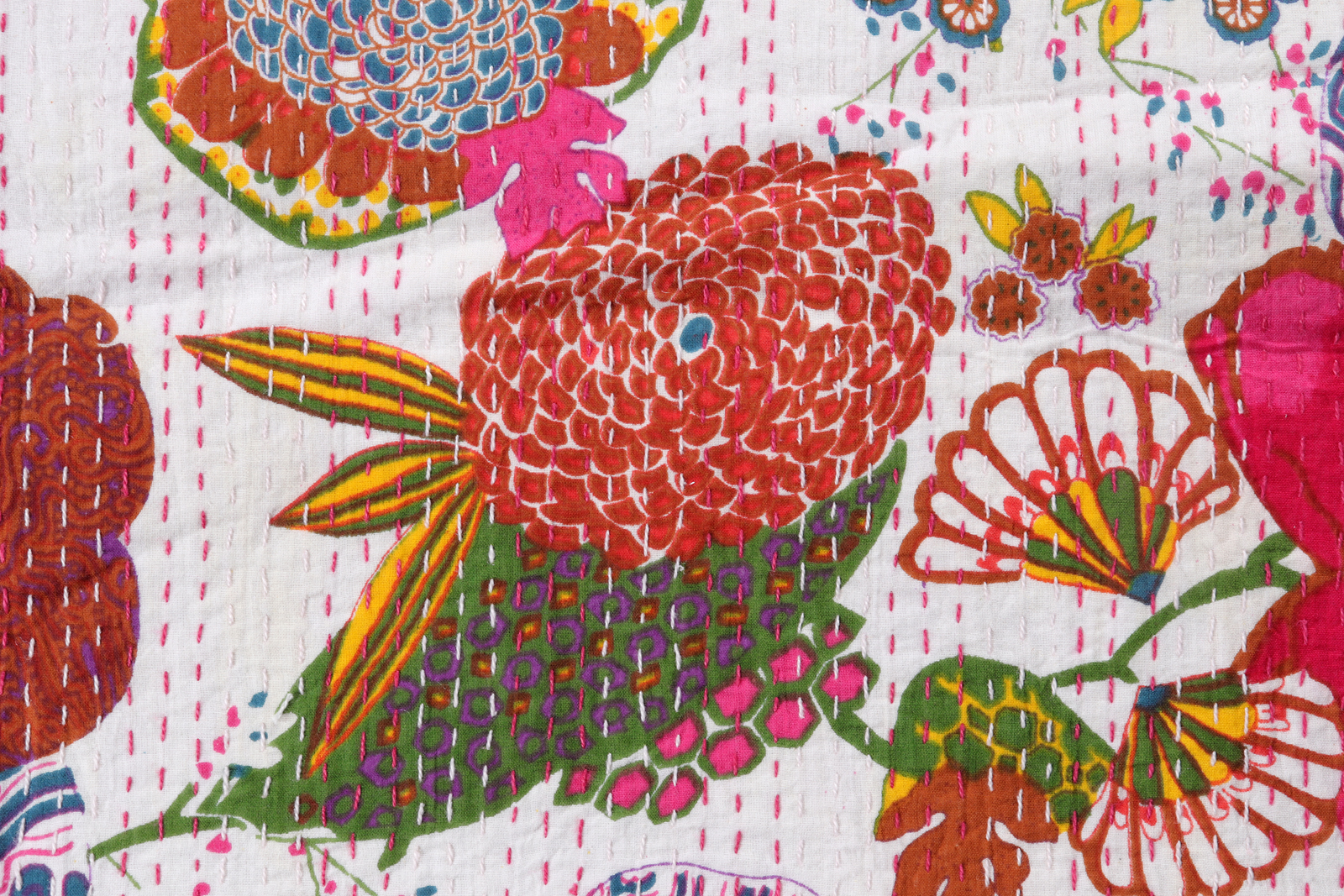 Kantha Bed Covers - Color: Available In Different Color