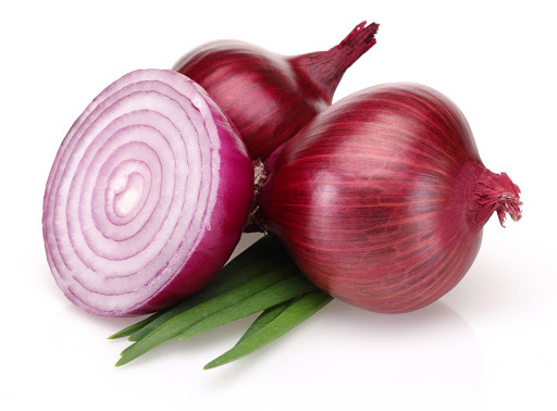 Round To Slightly Oval In Shape Fresh Red Onion