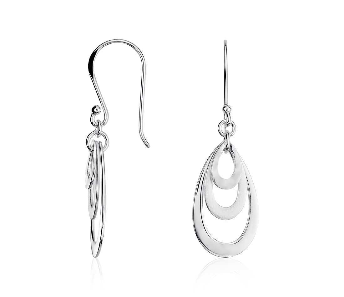 Sterling Silver Drop Earring Gender: Women