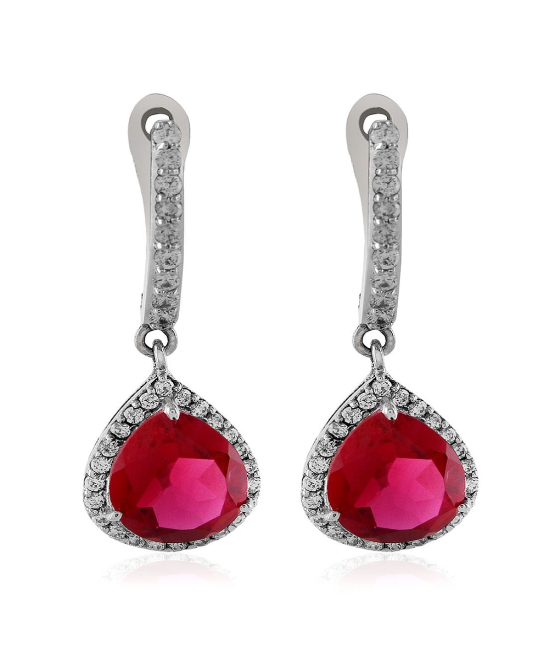 92.5 Silver Drop Earring Gender: Women