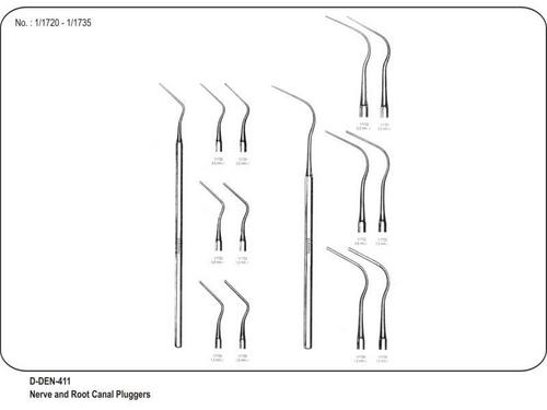  Nerve And Root Canal Pluggers Light Source: No