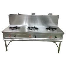 Three Burner Cooking Range