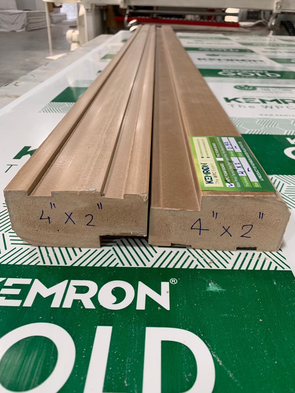 Wpc Solid Door Frame Size: 3*2