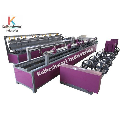 Automatic Chain Link Fencing Machine - High-Grade Raw Material, 440 Volt, Human Machine Interface | High Efficiency, High Performance, Low Noise